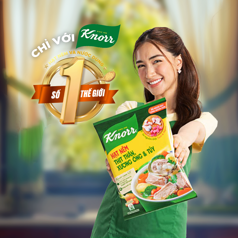 Hoà Minzy đồng hành cùng Knorr trong vai trò truyền cảm hứng mới - Ảnh 4.