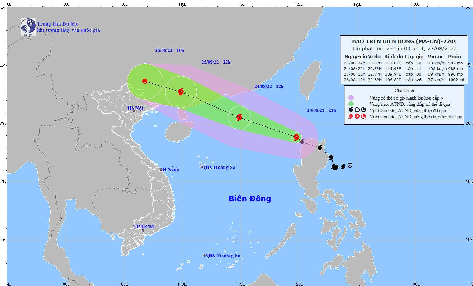 Bão số 3 giật cấp 12 đi vào Biển Đông, có thể mạnh thêm và diễn biến phức tạp, Bắc Bộ mưa rất to do ảnh hưởng hoàn lưu bão  - Ảnh 1.