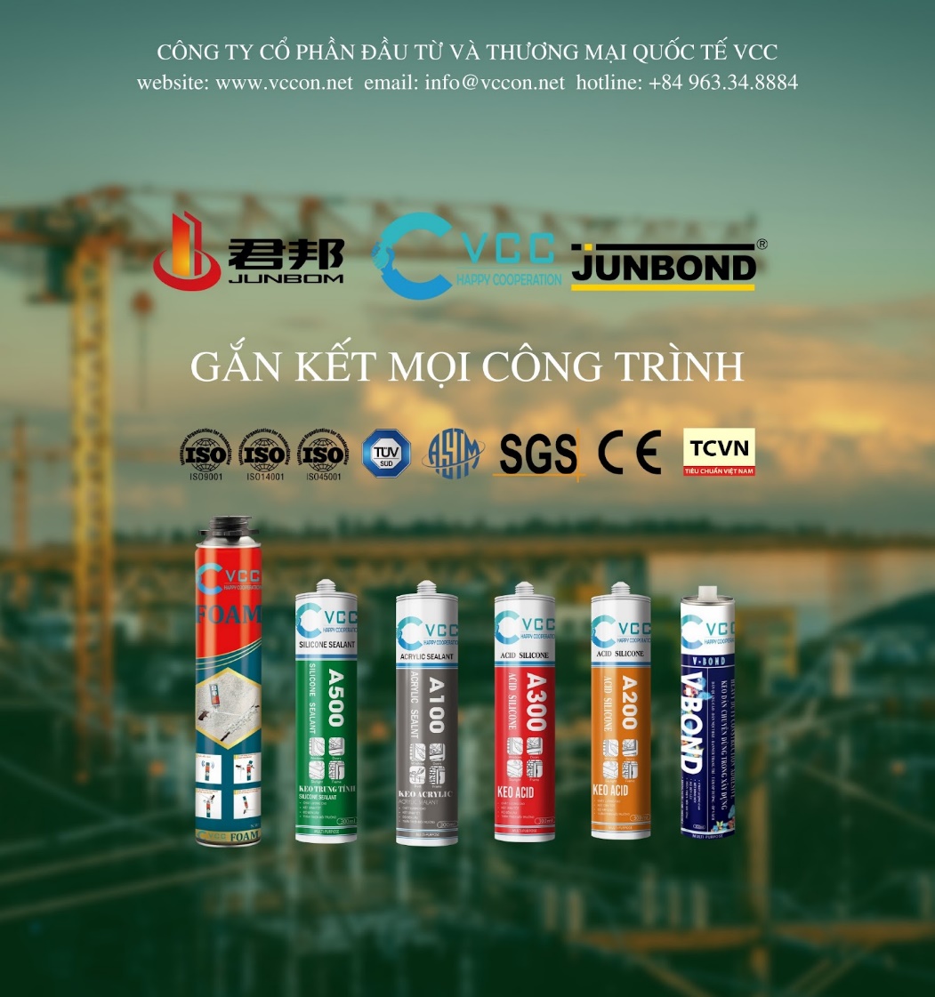 Vietbuild TP.HCM 2022: Hé lộ loạt sản phẩm keo silicone của VCC - Ảnh 4.