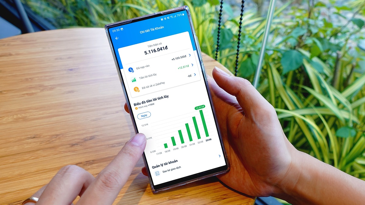 Tài Khoản Tích Lũy trên ZaloPay áp dụng tỷ suất sinh lời mới - Ảnh 2.