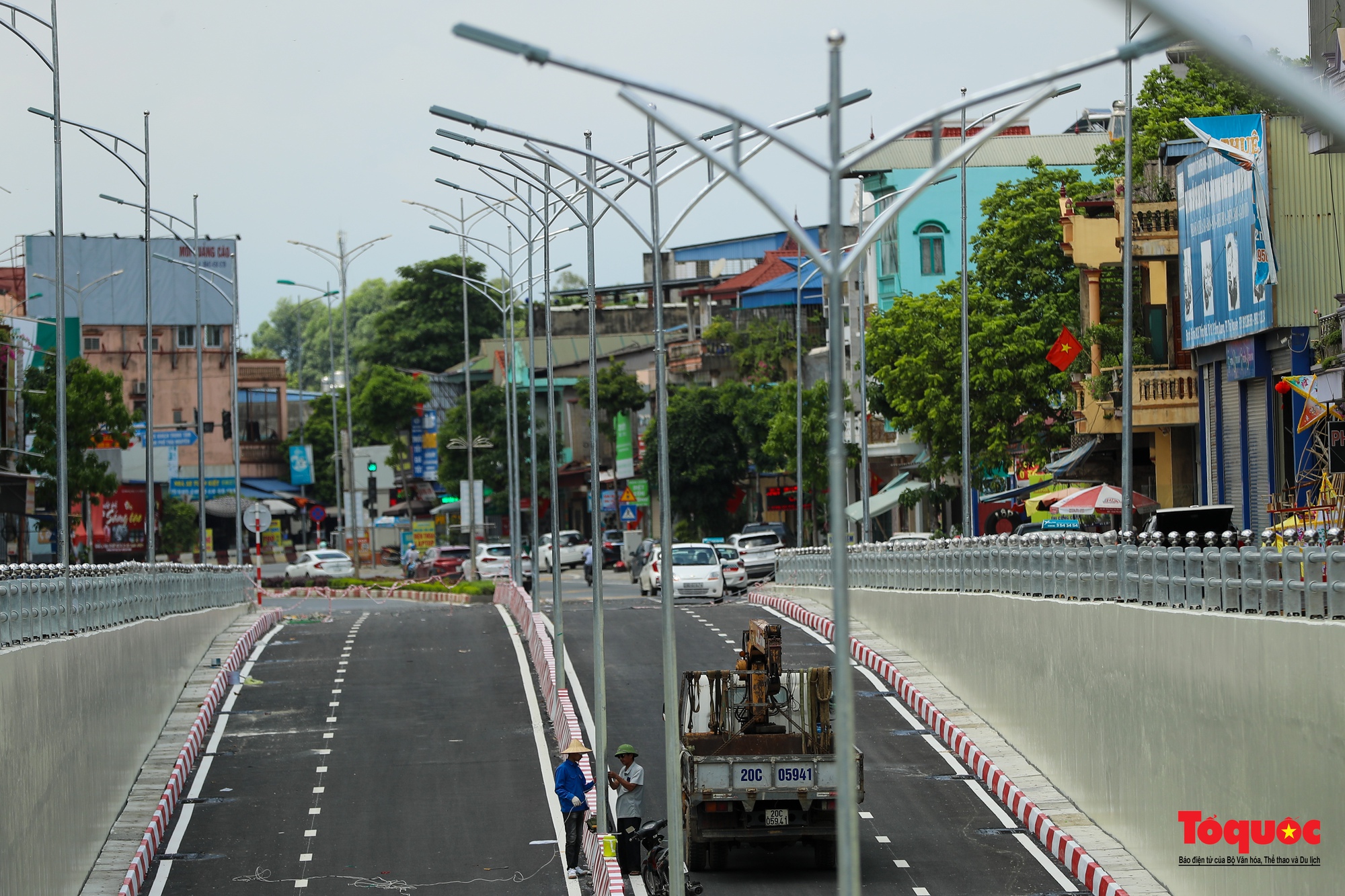 Cận cảnh hầm chui hơn 200 tỷ đồng ở &quot;Thủ đô gió ngàn&quot; trước ngày thông xe - Ảnh 6.