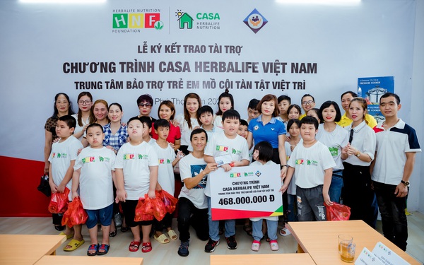 Herbalife Việt Nam đồng hành cùng trẻ em có hoàn cảnh khó khăn - Ảnh 1.