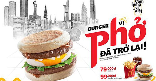 Burger vị Phở đã trở lại - Mừng Quốc khánh Việt Nam - Ảnh 1.