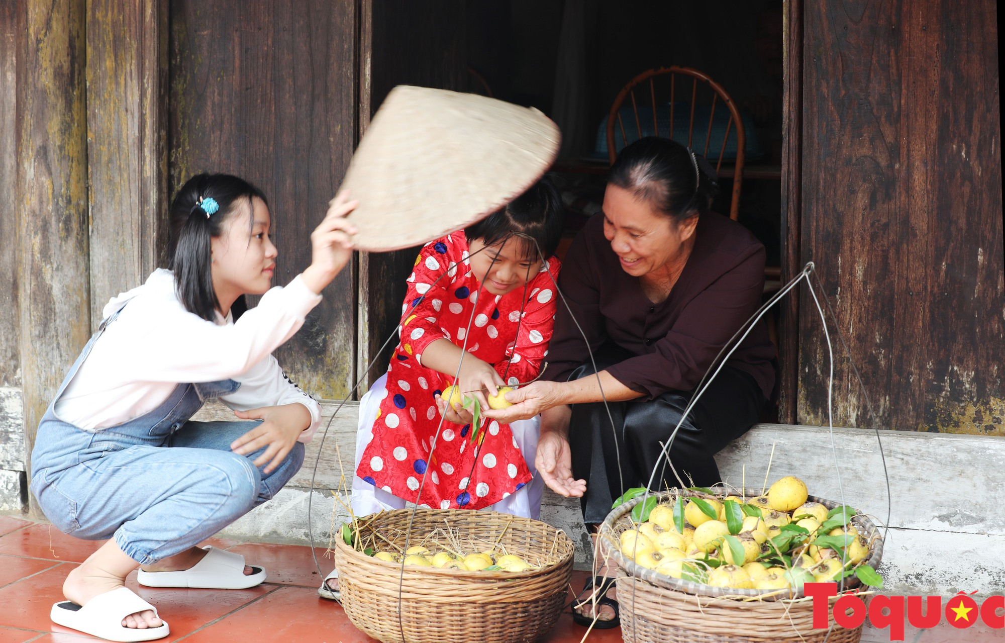 Cùng gánh thị của bà mang mùa thu ra phố - Ảnh 9.