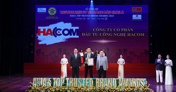 HACOM vinh dự đạt top 50 “Thương hiệu uy tín hàng đầu châu Á” - Ảnh 1.