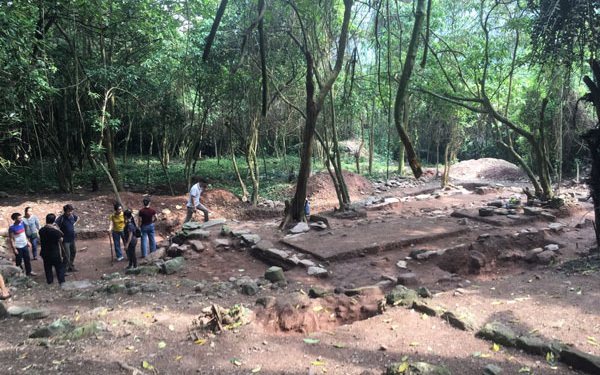 Mở rộng khai quật khảo cổ tại địa điểm chùa Cao, tỉnh Bắc Giang - Ảnh 1.