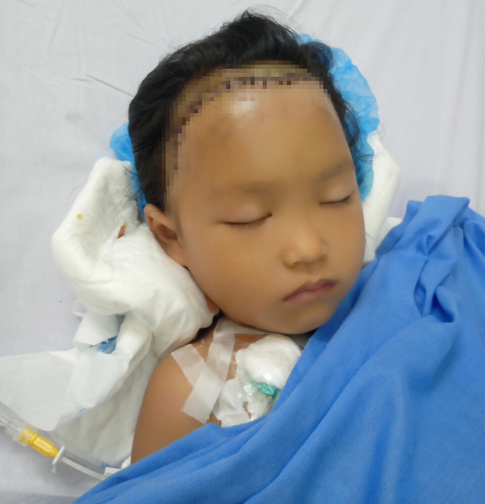 Mong manh sự sống của bé gái 7 tuổi mắc bệnh hiểm nghèo không tiền cứu chữa - Ảnh 3.