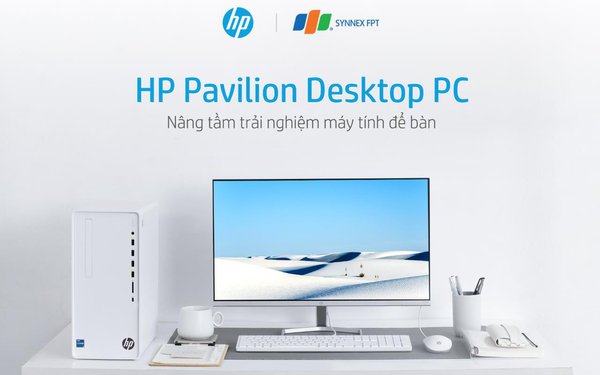 Desktop HP Pavilion PC: Thiết kế hiện đại, nâng tầm trải nghiệm người dùng - Ảnh 1.