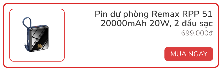 7 pin dự kqbd kèo nhà cái 5 gắn sẵn cáp sạc cho người đãng trí hay quên - Ảnh 6.