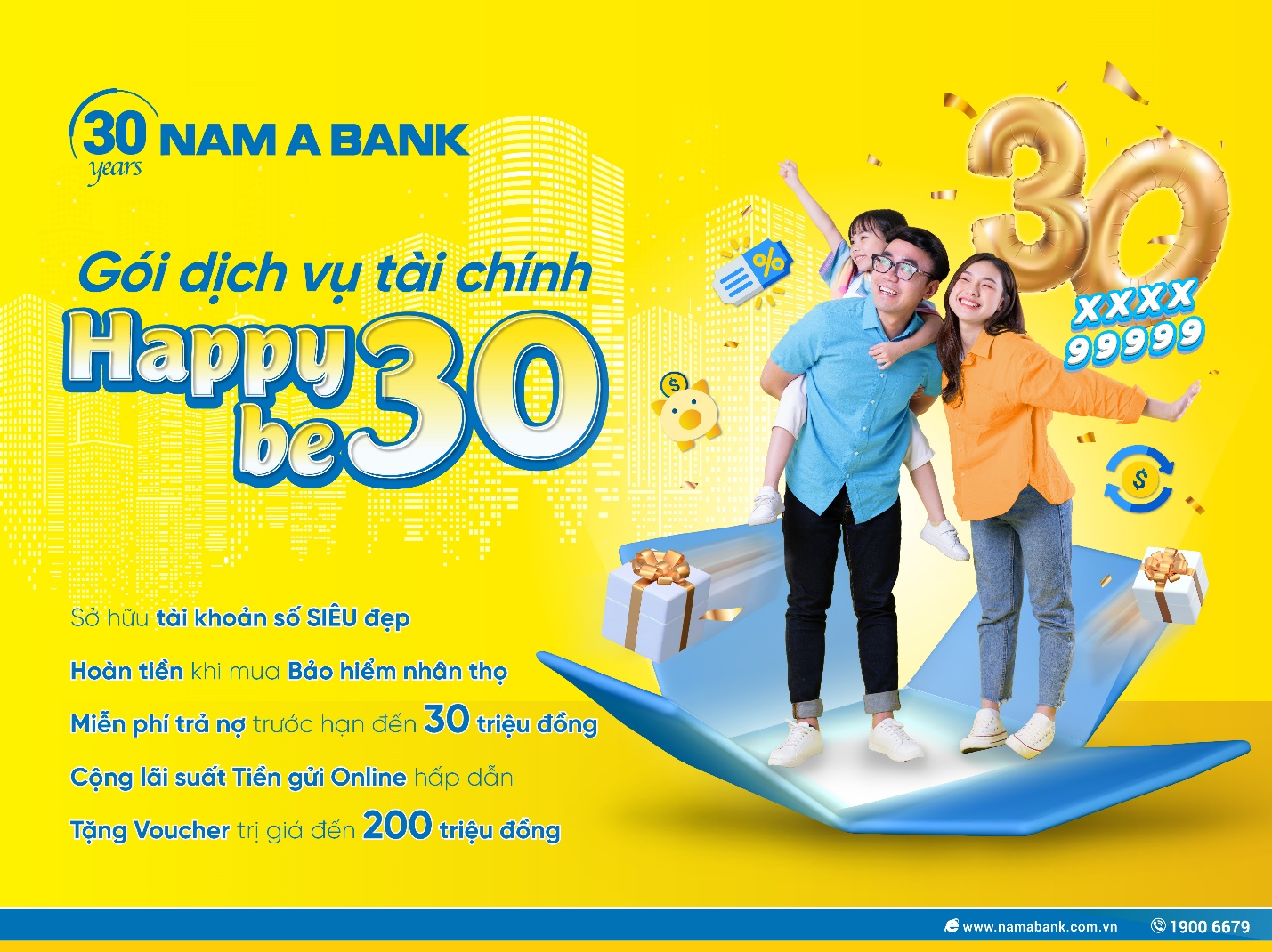 Gói dịch vụ tài chính Happy Be30 – thành công thuộc về bạn  - Ảnh 1.