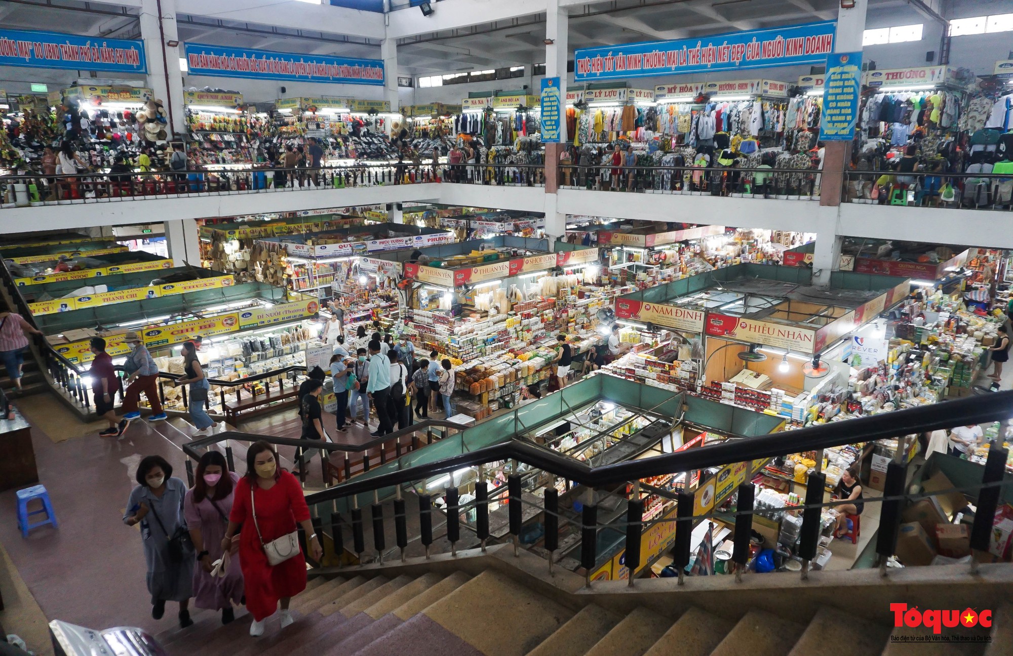 Hình ảnh chợ Hàn trước khi nâng cấp thành chợ điểm phục vụ du lịch - Ảnh 6.