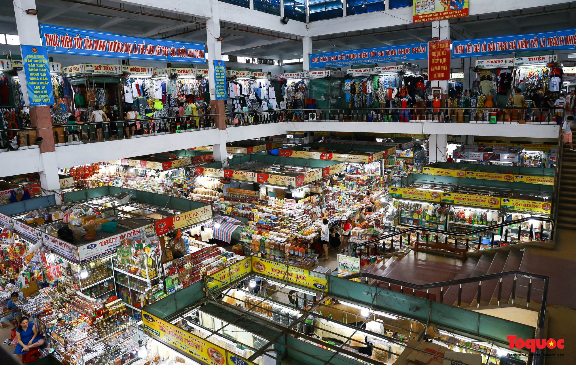 Hình ảnh chợ Hàn trước khi nâng cấp thành chợ điểm phục vụ du lịch - Ảnh 8.