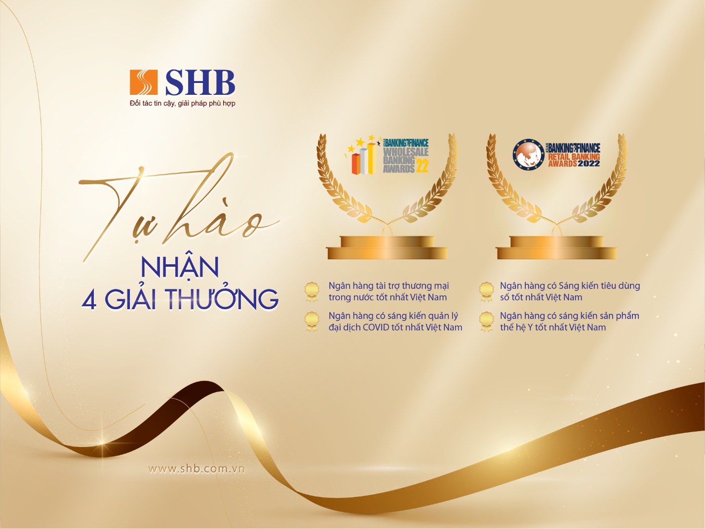 Ngân hàng SHB “thắng lớn” các giải thưởng của ABF - Ảnh 1.