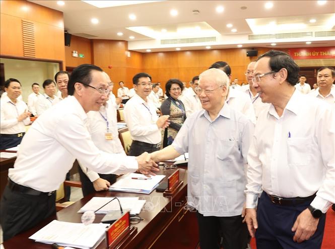 Tổng Bí thư: TP Hồ Chí Minh phát huy hơn nữa vai trò đầu tàu, động lực phát triển vùng Đông Nam Bộ và cả nước - Ảnh 3.