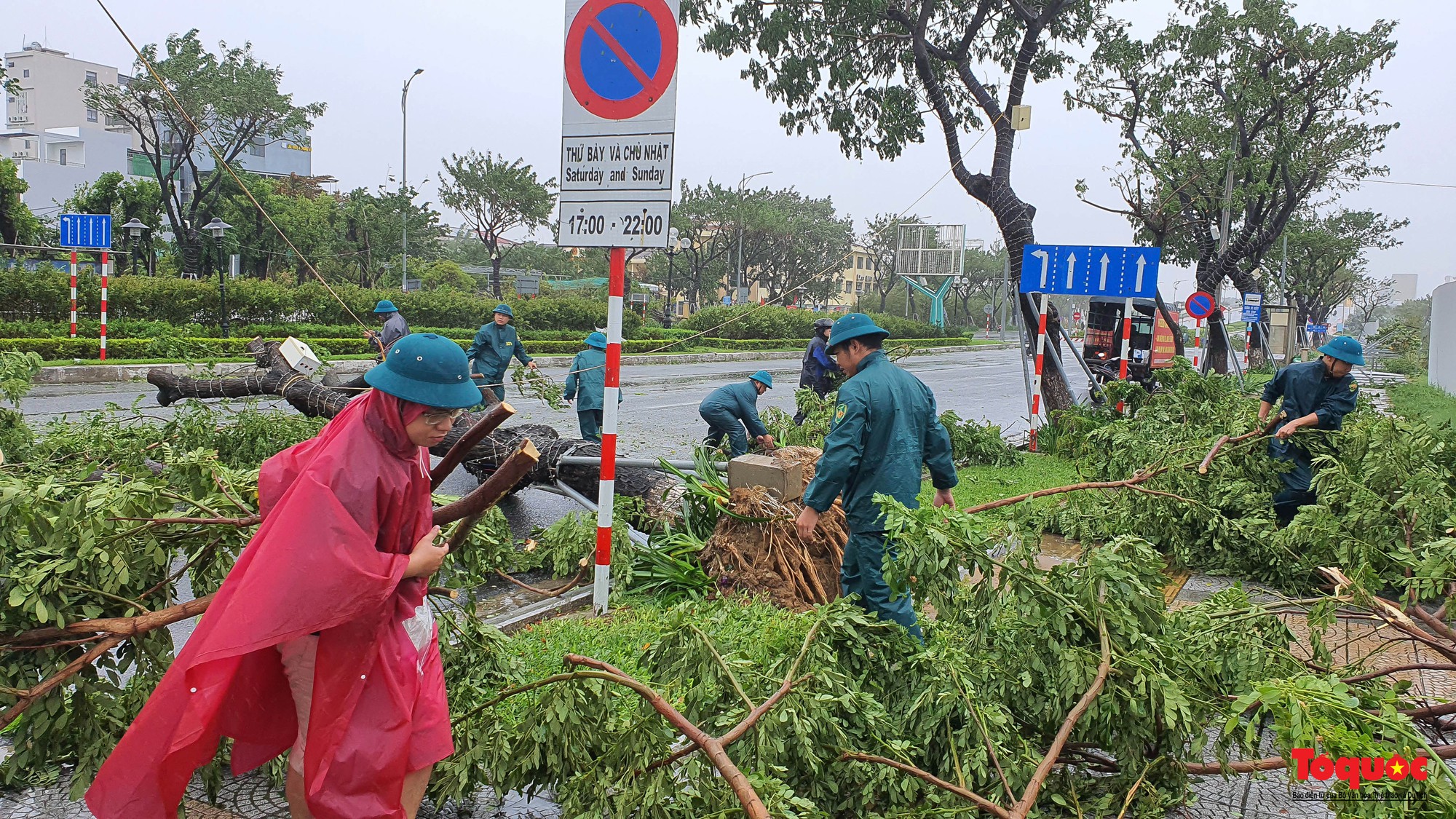 Hình ảnh thiệt hại sau bão tại Đà Nẵng - Ảnh 10.