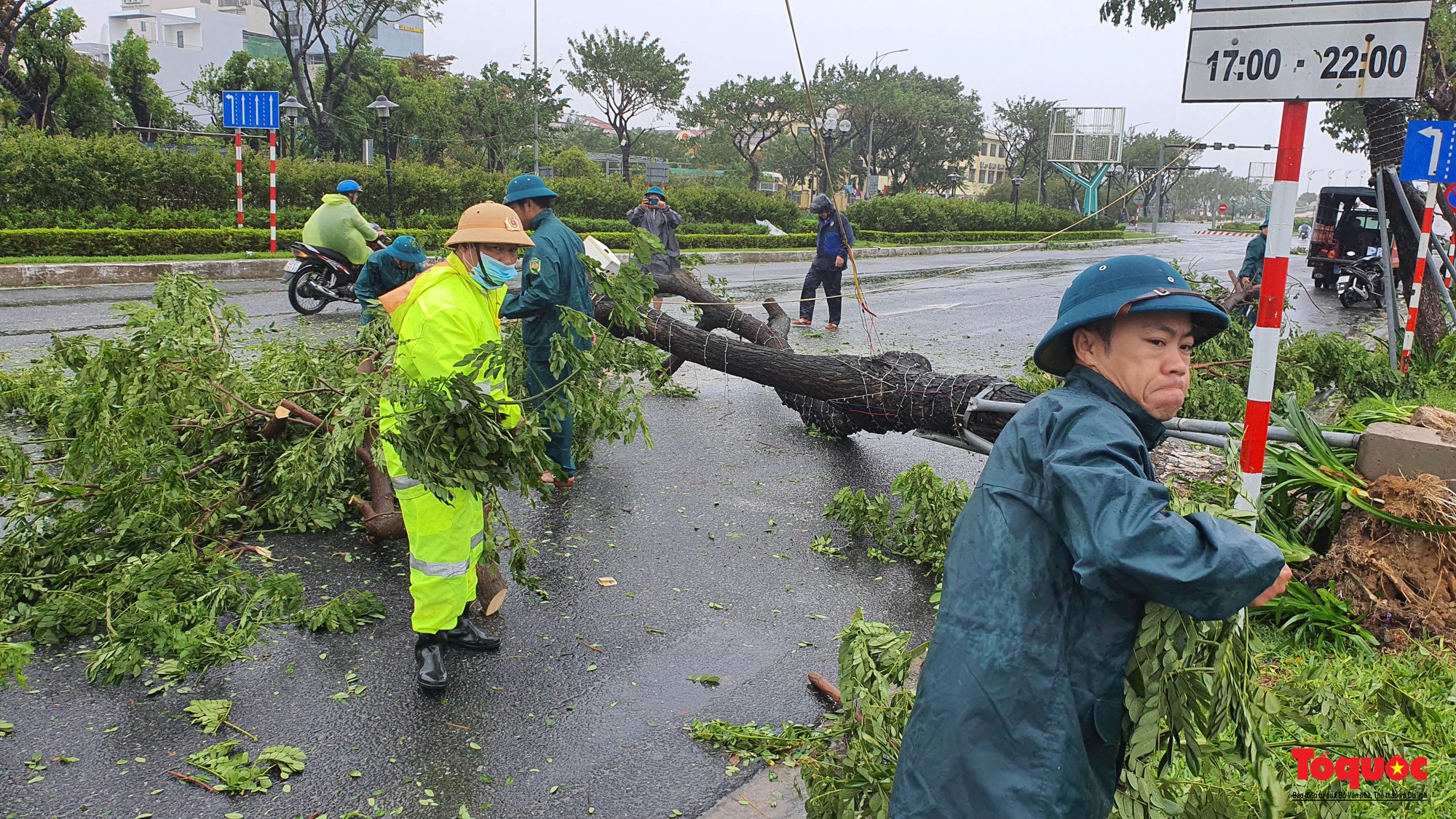 Hình ảnh thiệt hại sau bão tại Đà Nẵng - Ảnh 11.