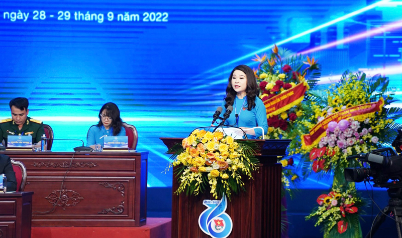 Khai mạc phiên trọng thể Đại hội Đoàn Thanh niên thành phố Hà Nội khóa XVI - Ảnh 3.