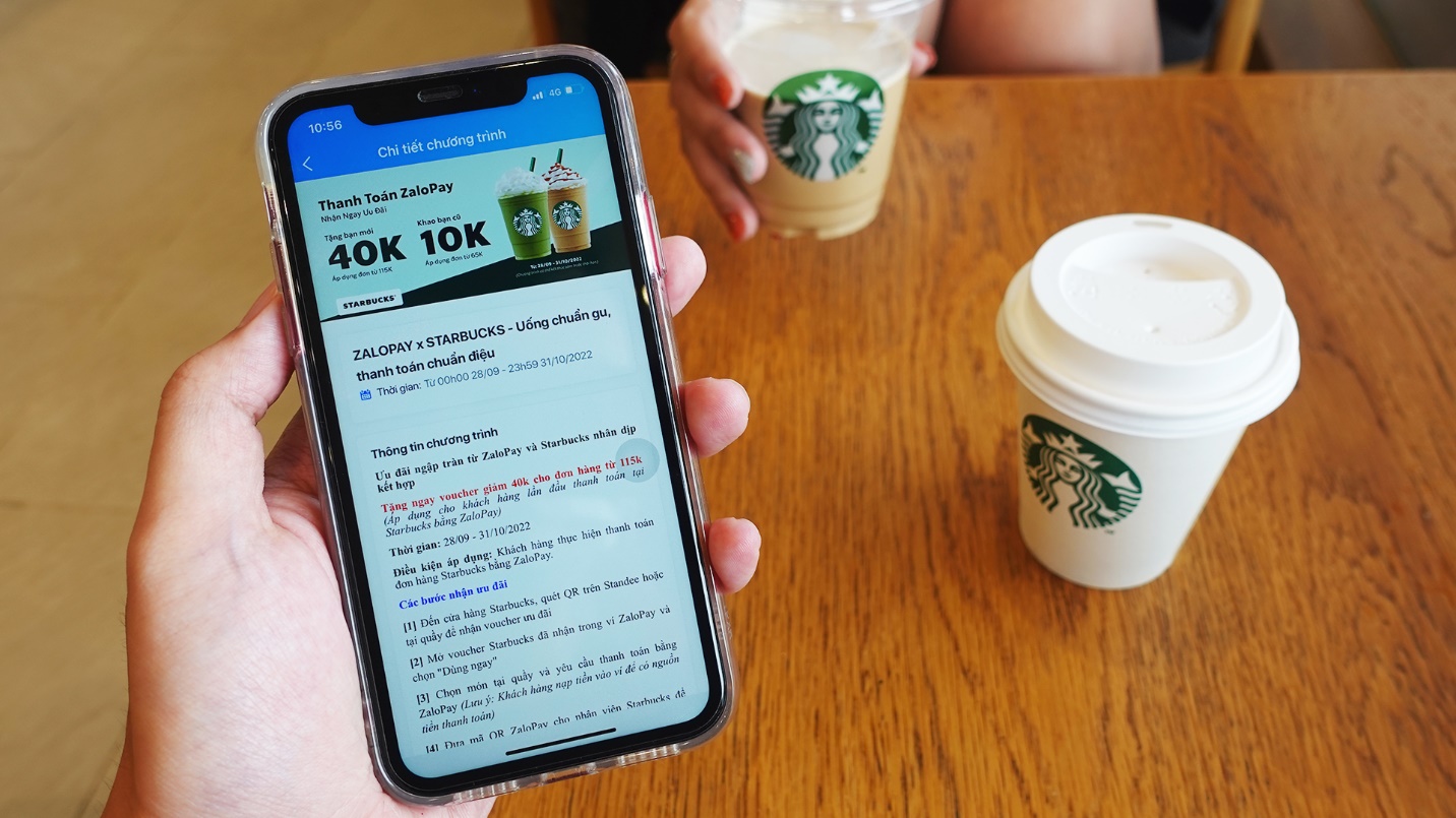 ZaloPay cùng Starbucks Vietnam nâng cao trải nghiệm thanh toán bằng ví điện tử - Ảnh 1.