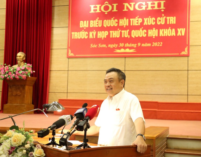 Chủ tịch UBND TP Hà Nội: Sát sao, sớm giải quyết từng vấn đề cử tri kiến nghị - Ảnh 2.