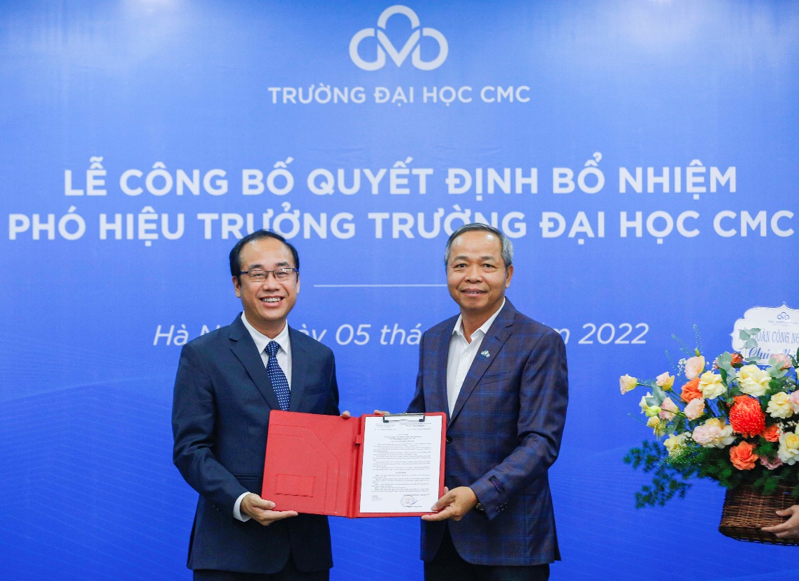 Trường Đại học CMC có Phó hiệu trưởng mới - Ảnh 1.