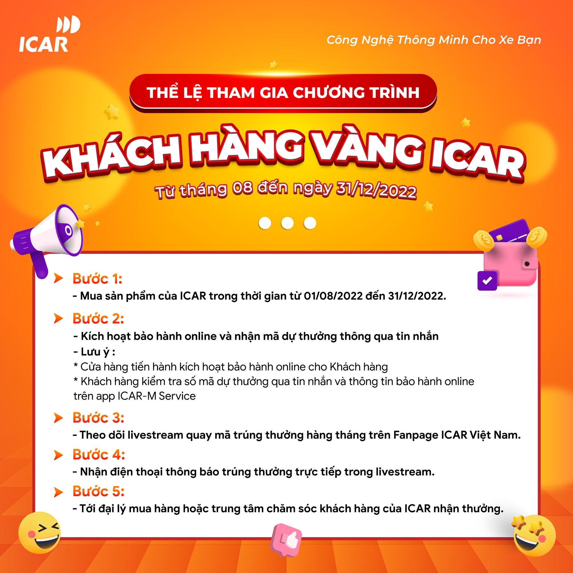Mua phụ kiện ô tô ICAR có cơ hội nhận quà tặng trị giá trên 400 triệu đồng - Ảnh 3.