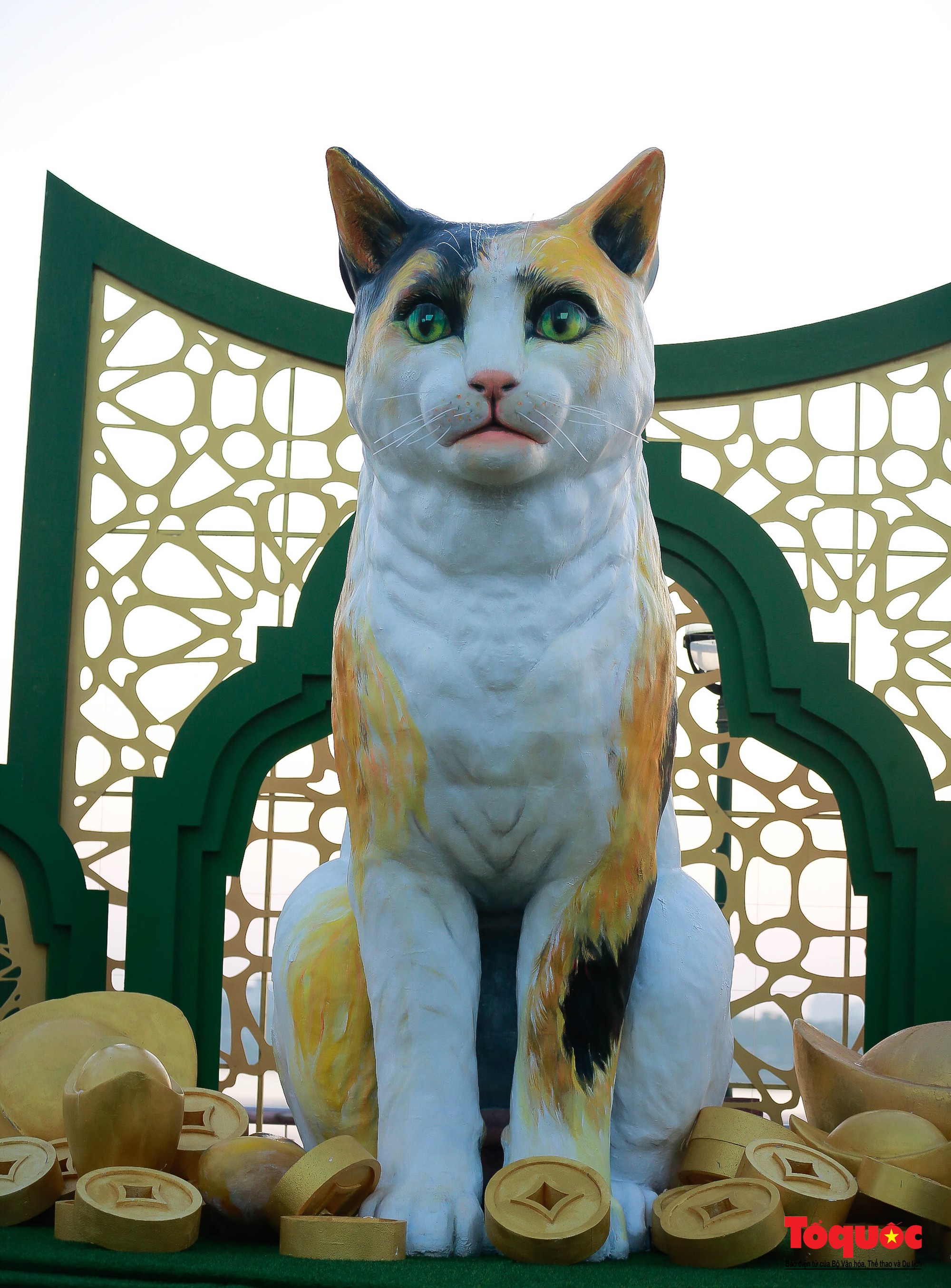 Ngắm linh vật mèo tại đường hoa xuân Đà Nẵng - Ảnh 10.