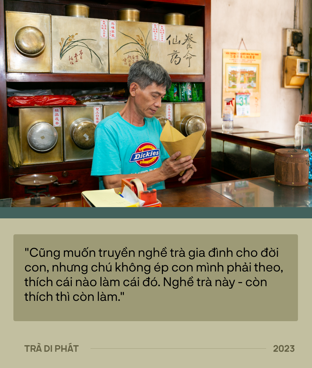 Tiệm trà 70 năm tuổi tại TP.HCM truyền đời xuyên biên giới với công thức làm ra hai loại trà quý - Ảnh 11.