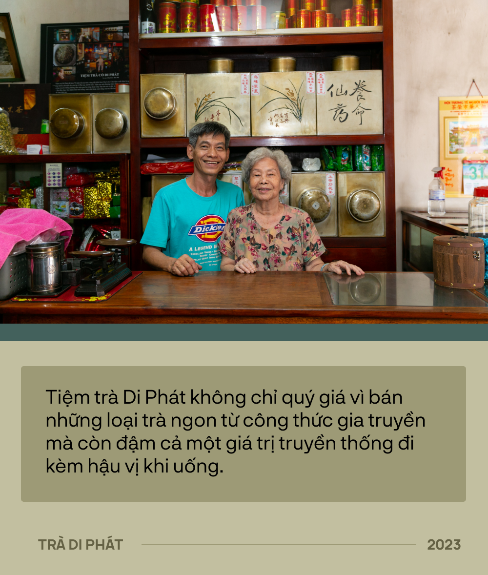 Tiệm trà 70 năm tuổi tại TP.HCM truyền đời xuyên biên giới với công thức làm ra hai loại trà quý - Ảnh 1.