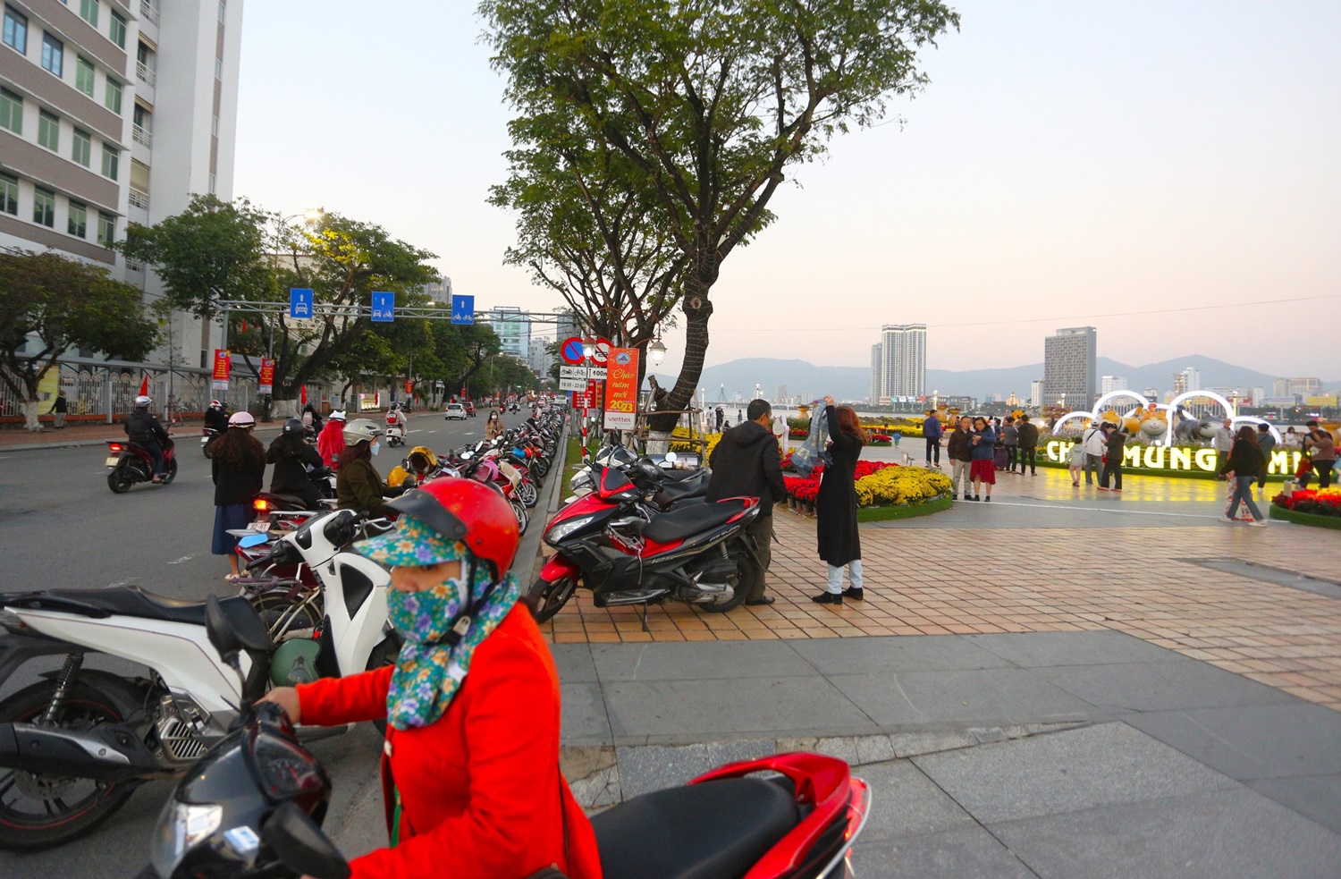 Đà Nẵng giữ lại đường hoa Xuân thêm 1 tuần để người dân và du khách check-in - Ảnh 7.