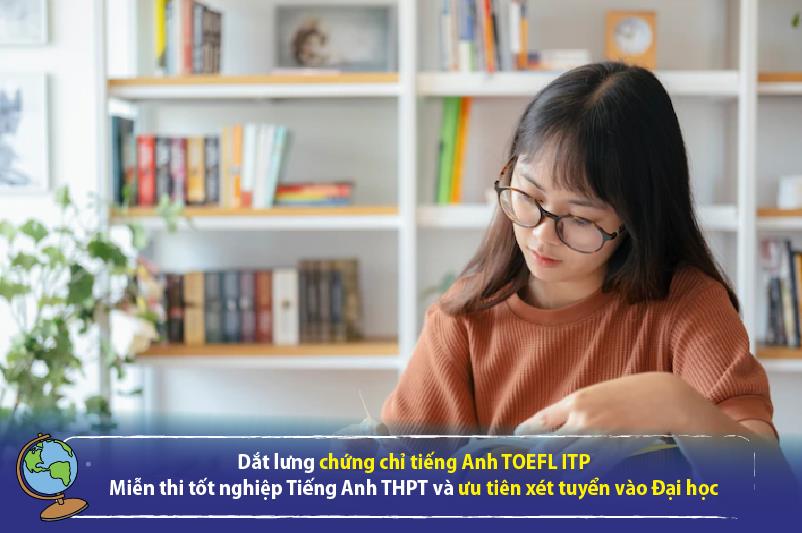 Quẳng gánh lo ôn thi đại học, sĩ tử bớt áp lực khi có chứng chỉ TOEFL trong tay - Ảnh 1.