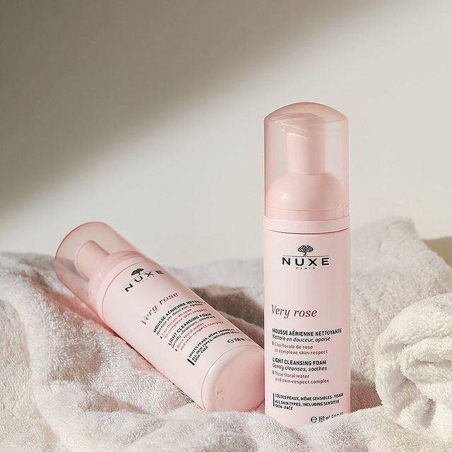 Sữa Rửa Mặt Tạo Bọt Nuxe Very Rose Light Cleansing Foam 150ml - Mint  Cosmetics - Save The Best For You!