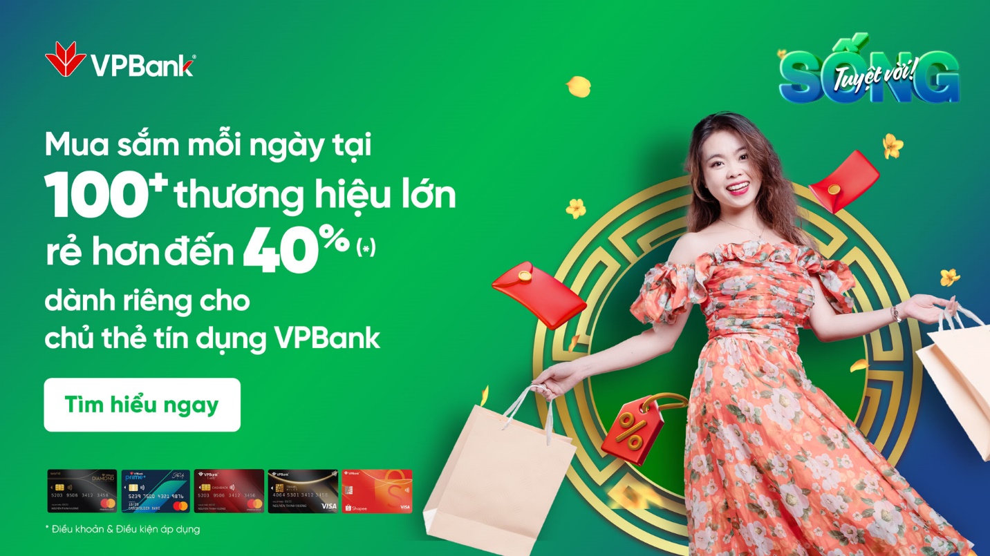 Đại tiệc ưu đãi cực lớn mùa lễ hội từ VPBank - Ảnh 1.