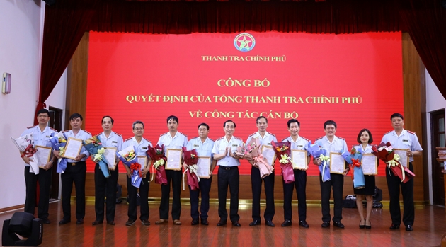 Thanh tra Chính phủ công bố quyết định về công tác cán bộ - Ảnh 3. Thanh tra Chính phủ công bố quyết định về công tác cán bộ - Ảnh 3.