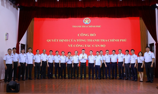 Thanh tra Chính phủ công bố quyết định về công tác cán bộ - Ảnh 4. Thanh tra Chính phủ công bố quyết định về công tác cán bộ - Ảnh 4.