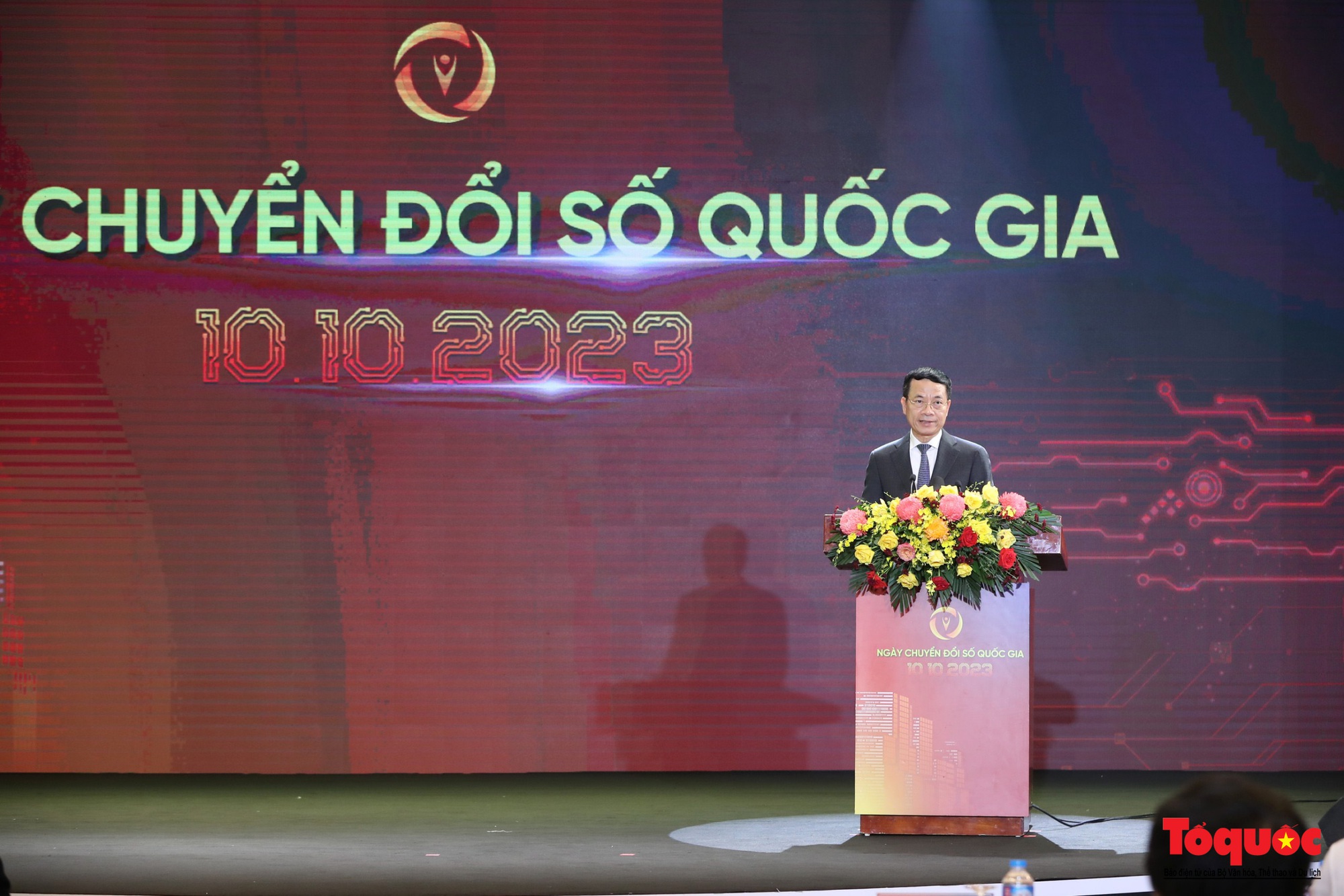 Chùm ảnh: Thủ tướng Phạm Minh Chính dự Ngày Chuyển đổi số quốc gia năm 2023 - Ảnh 4.