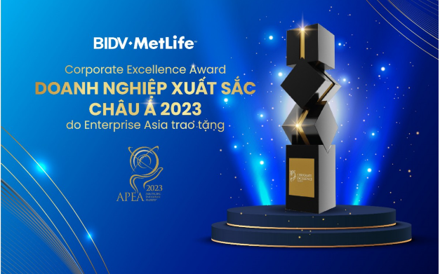 BIDV MetLife nhận giải thưởng Doanh nghiệp xuất sắc Châu Á – APEA lần thứ 4  - Ảnh 1.