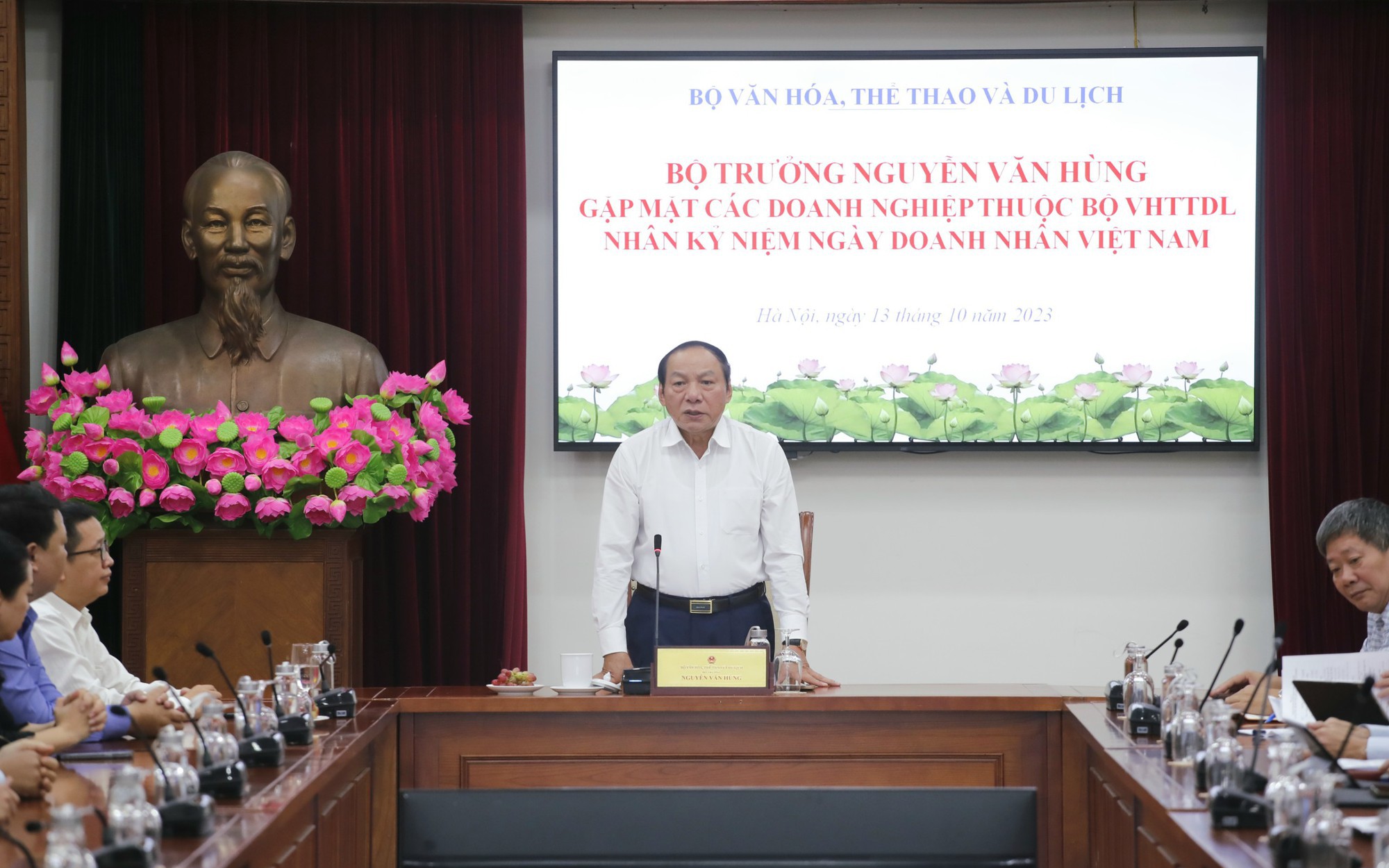 Bộ trưởng Nguyễn Văn Hùng: Doanh nghiệp thuộc Bộ VHTTDL phải có tầm nhìn, tư duy mới để kiến tạo và phát triển