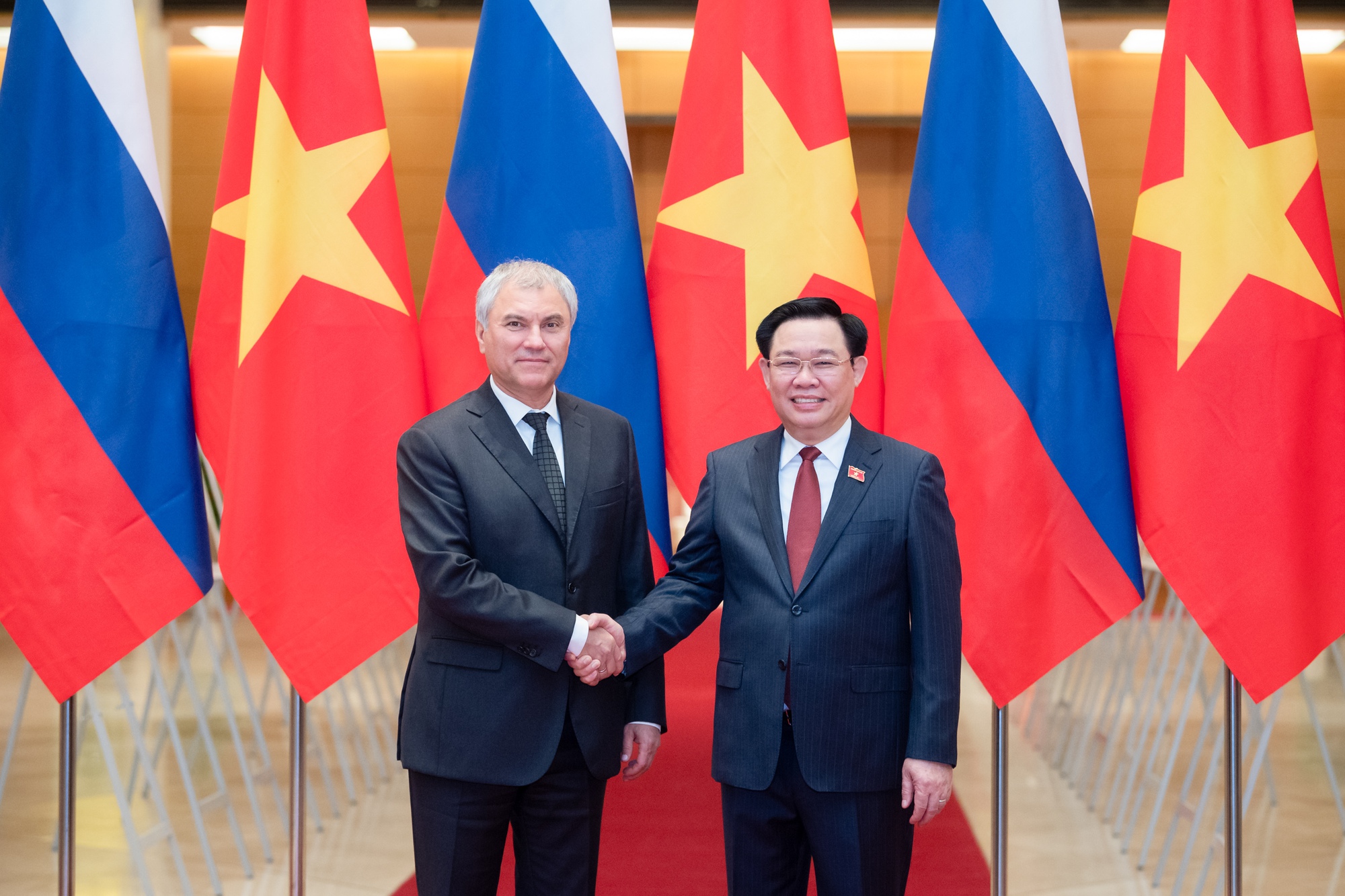 Lãnh đạo Đảng, Nhà nước Việt Nam tiếp Chủ tịch Duma Quốc gia Quốc hội Liên bang Nga - Ảnh 8.