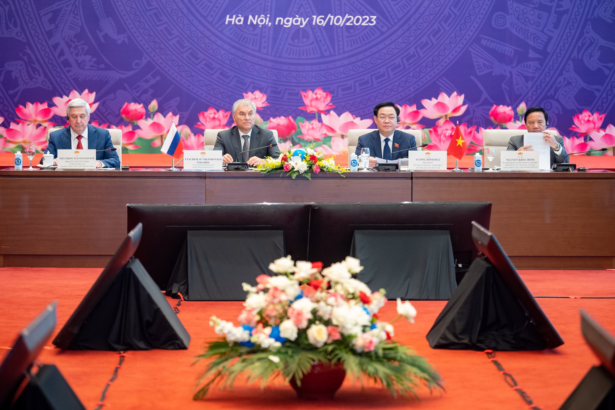 Lãnh đạo Đảng, Nhà nước Việt Nam tiếp Chủ tịch Duma Quốc gia Quốc hội Liên bang Nga - Ảnh 9.