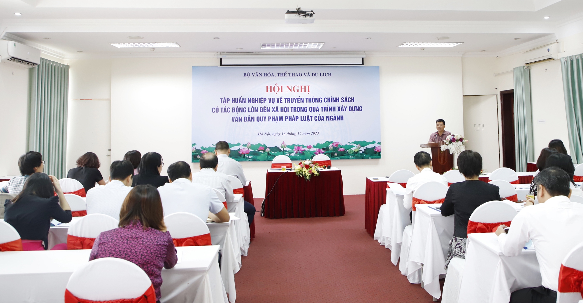 Bộ VHTTDL tổ chức Hội nghị tập huấn nghiệp vụ về truyền thông chính sách  - Ảnh 1.
