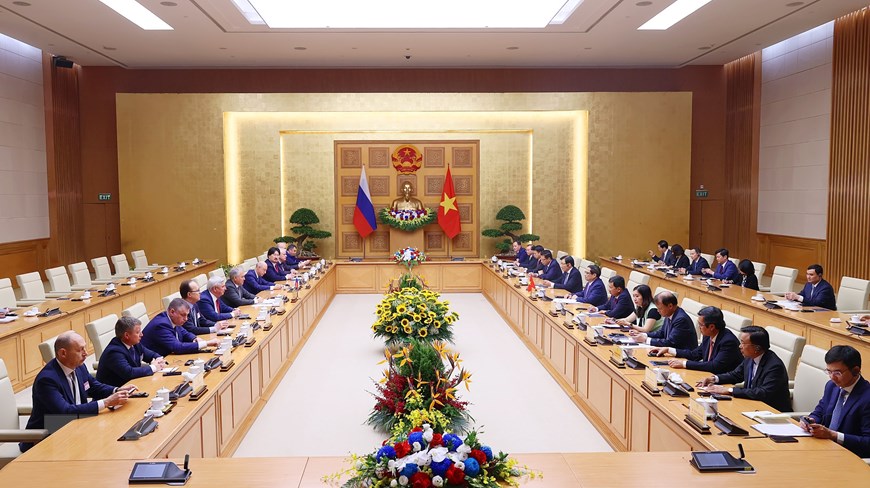 Lãnh đạo Đảng, Nhà nước Việt Nam tiếp Chủ tịch Duma Quốc gia Quốc hội Liên bang Nga - Ảnh 6.