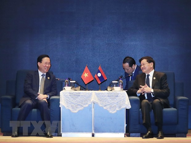 Những hoạt động của Chủ tịch nước Võ Văn Thưởng tại Trung Quốc ngày 19/10 - Ảnh 1.