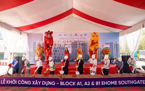 Tập đoàn Nam Long khởi công dự án căn hộ &quot;vừa túi tiền&quot; EHome Southgate giai đoạn 3 - Ảnh 1.