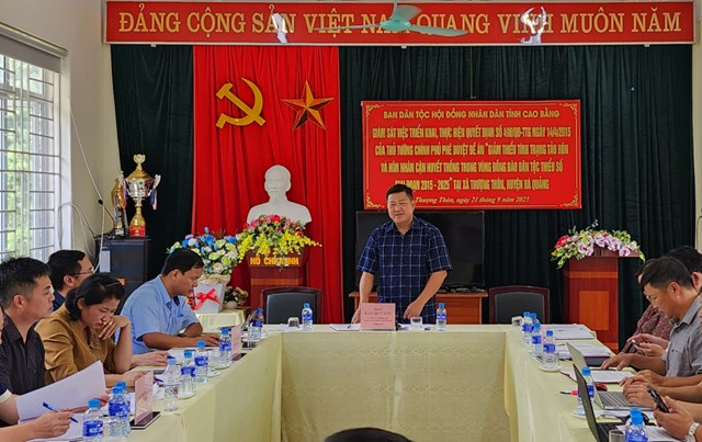 Giám sát tình trạng tảo hôn và hôn nhân cận huyết thống vùng đồng bào dân tộc thiểu số tại huyện Hà Quảng (Cao Bằng) - Ảnh 1.