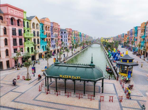 Mục sở thị “thương cảng” The Venice long lanh trước ngày khai trương Mega Grand World Hà Nội - Ảnh 6.