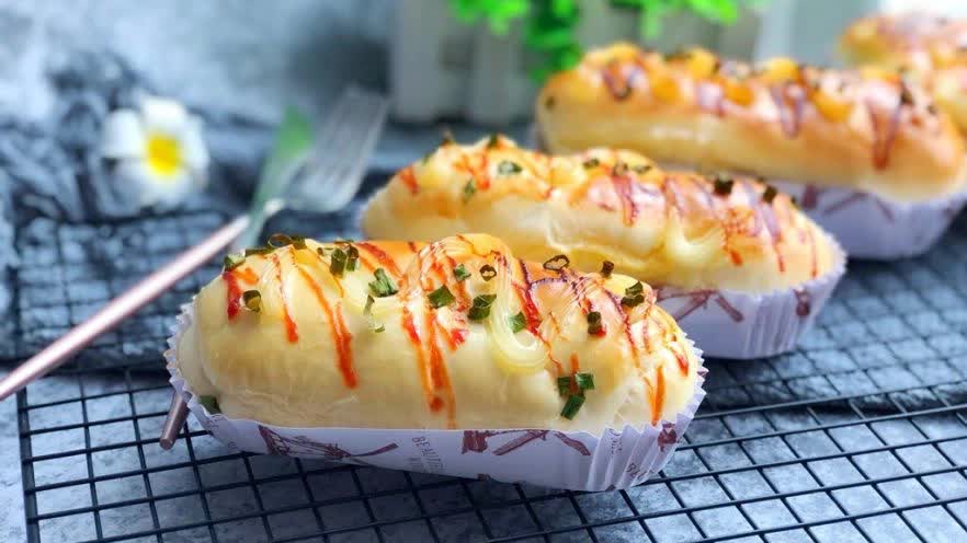 Cuối tuần làm bánh mì hành phô mai mềm thơm hấp dẫn - Ảnh 11.