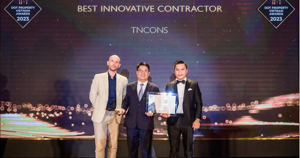 TNCons Vietnam nhận giải &quot;Nhà thầu xây dựng đổi mới sáng tạo tốt nhất Việt Nam&quot; - Ảnh 1.
