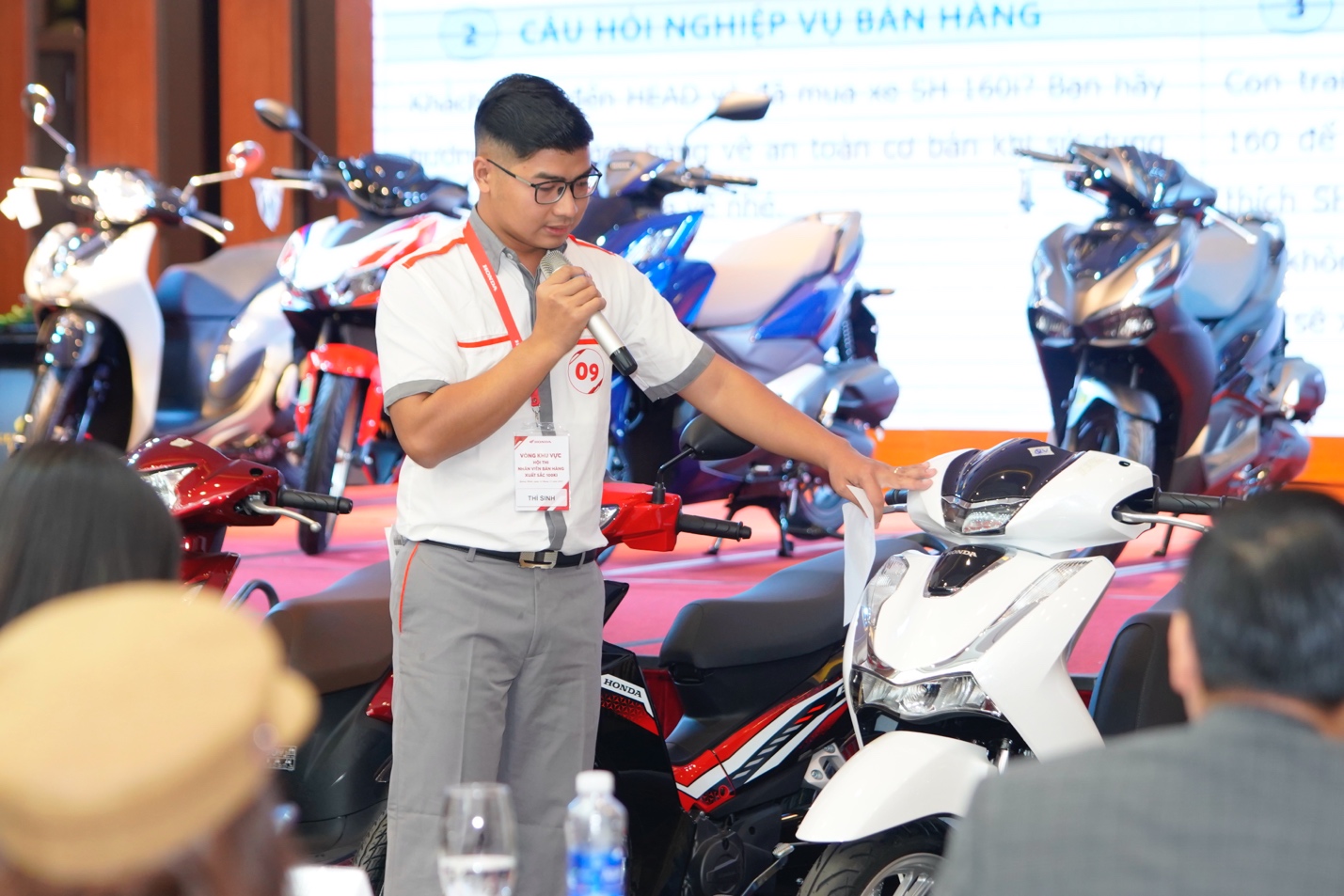 Nhiệt huyết và tài năng, hội thi “Nhân viên bán hàng xuất sắc 2023” của Honda Việt Nam thu hút đông đảo nhân viên bán hàng - Ảnh 3.