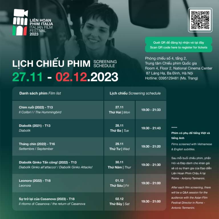Điểm danh 6 phim chiếu miễn phí tại LHP Italy 2023: Có tác phẩm từng nhận đề cử giải Gấu Vàng danh giá- Ảnh 1.