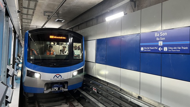 TP.HCM: Khẳng định tháng 7/2024 sẽ đưa tuyến Metro số 1 Bến Thành - Suối Tiên vào vận hành - Ảnh 1.